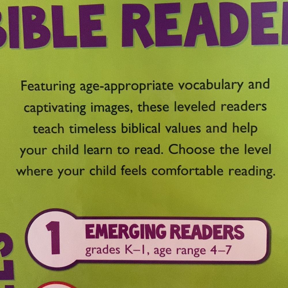Bible reader level 1 and 2 - Picture 9 of 9